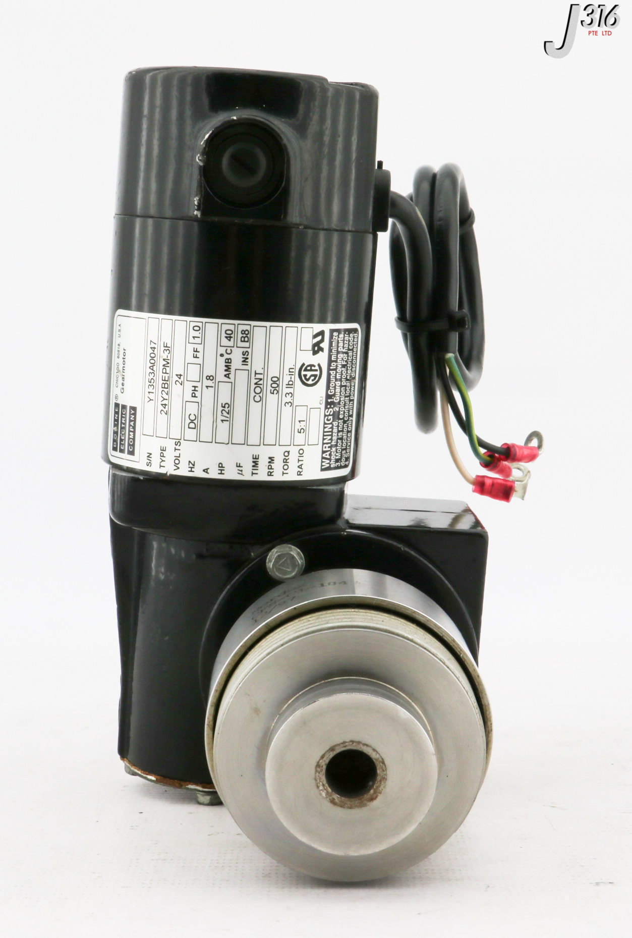 マッチ 33103 BODINE GEARMOTOR W/ GEARHEAD CFS-C1-184 24Y2BEPM-3F | eBay
